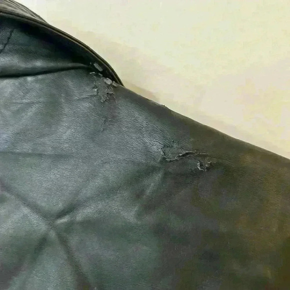 NWT Kenneth Cole Reaction Faux Leather Jacket - Picture 4 of 7